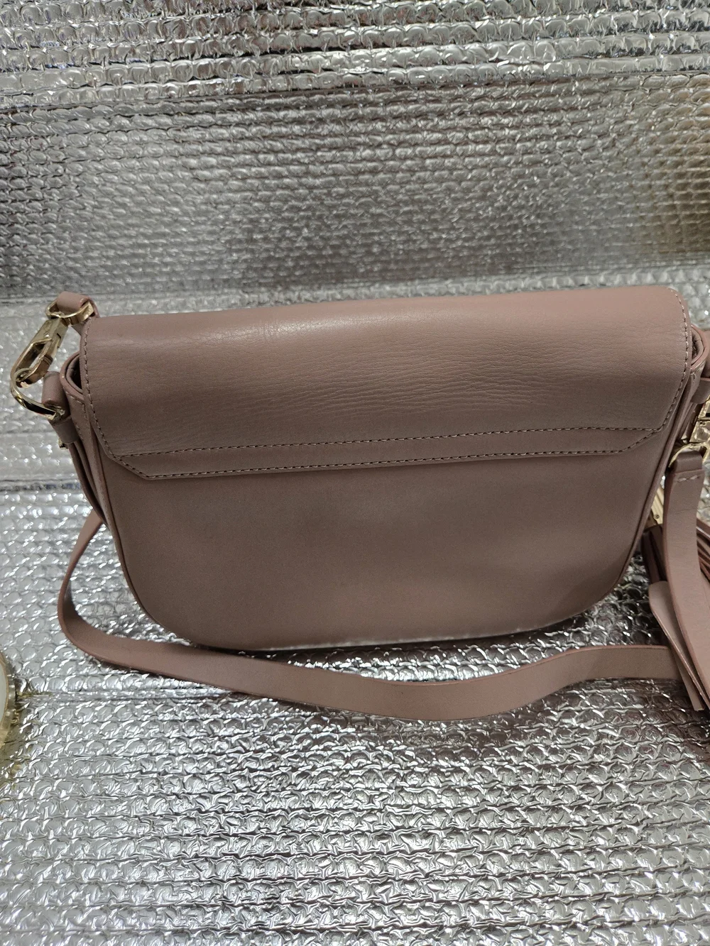 kate spade Dusty Pink Leather Crossbody Bag